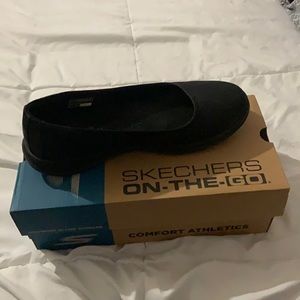 Sketchers Black Flats